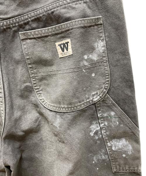 JOHNBULL（ジョンブル）JOHNBULL (ジョンブル) オックスオーバーダイダブルニーパンツ ブラック サイズ:76cm (W30) 未使用品の古着・服飾アイテム