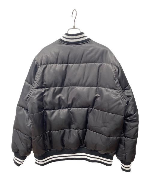 SUPREME（シュプリーム）SUPREME (シュプリーム) SCRIPT VARSITY PUFFY JACKET ブラック サイズ:Mの古着・服飾アイテム