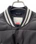 中古・古着 SUPREME (シュプリーム) SCRIPT VARSITY PUFFY JACKET ブラック サイズ:M：30000円