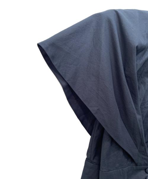 JENNE（ジェンヌ）JENNE (ジェンヌ) クラシカルショールカラーブラウス ネイビー サイズ:S 未使用品の古着・服飾アイテム