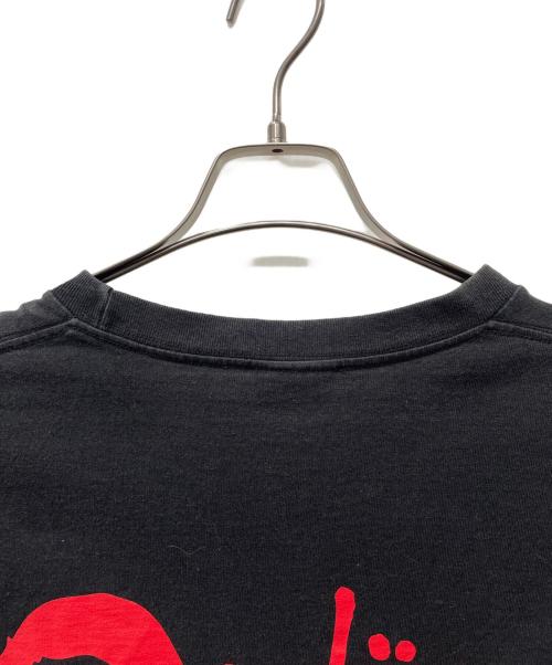 A BATHING APE（アベイシングエイプ）A BATHING APE (アベイシングエイプ) stussy (ステューシー) 半袖カットソー ブラック×レッド サイズ:2XLの古着・服飾アイテム