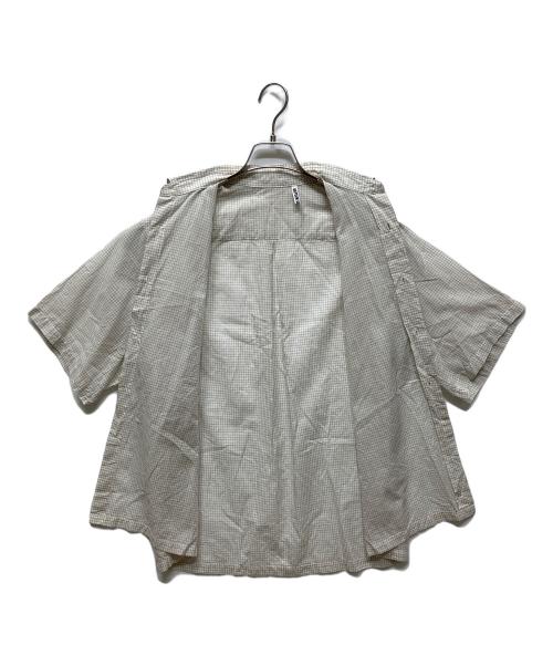 KAPTAIN SUNSHINE（キャプテンサンシャイン）KAPTAIN SUNSHINE (キャプテンサンシャイン) チェックシャツ ホワイト サイズ:34の古着・服飾アイテム