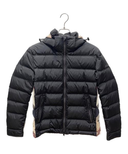 BLACK LABEL CRESTBRIDGE（ブラックレーベル クレストブリッジ）BLACK LABEL CRESTBRIDGE (ブラックレーベル クレストブリッジ) ダウンジャケット ブラック サイズ:Mの古着・服飾アイテム