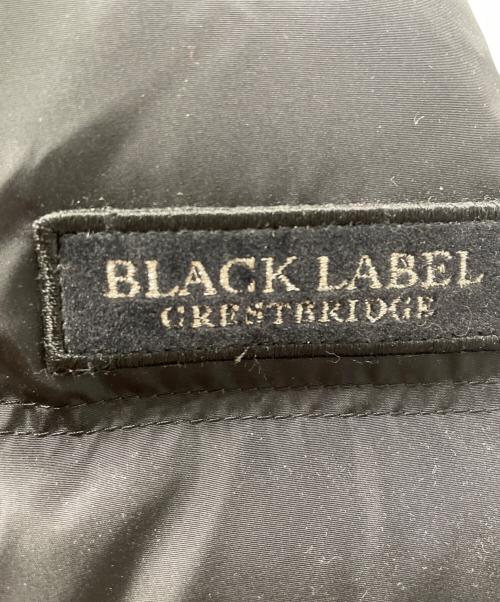 BLACK LABEL CRESTBRIDGE（ブラックレーベル クレストブリッジ）BLACK LABEL CRESTBRIDGE (ブラックレーベル クレストブリッジ) ダウンジャケット ブラック サイズ:Mの古着・服飾アイテム