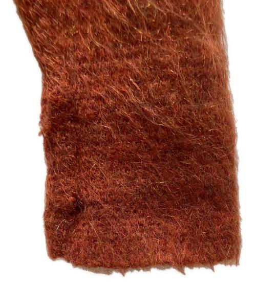 pennleigh（ペンリー）pennleigh (ペンリー) 厚手カーディガン ブラウン サイズ:Mの古着・服飾アイテム