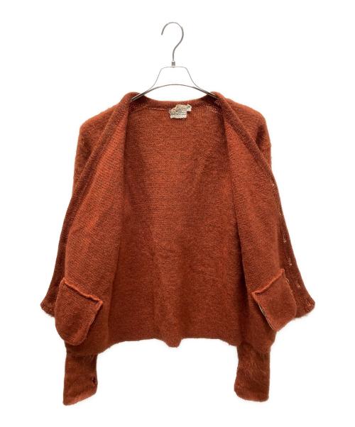 pennleigh（ペンリー）pennleigh (ペンリー) 厚手カーディガン ブラウン サイズ:Mの古着・服飾アイテム