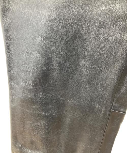 HARLEY-DAVIDSON（ハーレーダビッドソン）HARLEY-DAVIDSON (ハーレーダビッドソン) レザーパンツ ブラック サイズ:71cm (W28)の古着・服飾アイテム