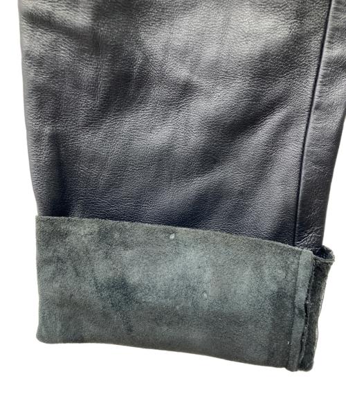 HARLEY-DAVIDSON（ハーレーダビッドソン）HARLEY-DAVIDSON (ハーレーダビッドソン) レザーパンツ ブラック サイズ:71cm (W28)の古着・服飾アイテム