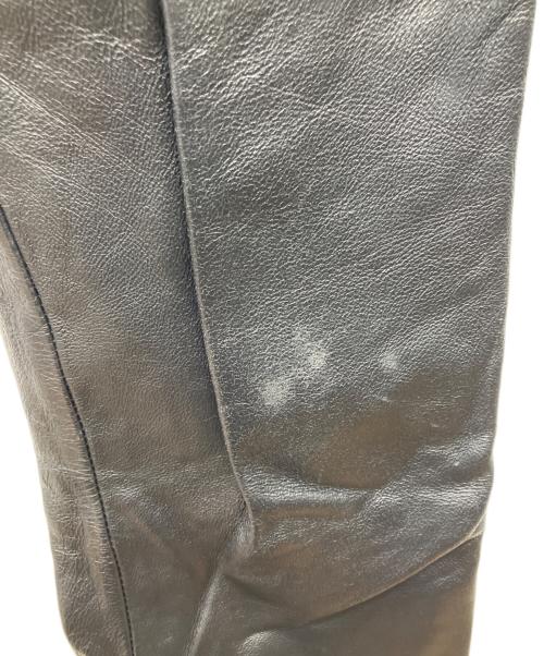 HARLEY-DAVIDSON（ハーレーダビッドソン）HARLEY-DAVIDSON (ハーレーダビッドソン) レザーパンツ ブラック サイズ:71cm (W28)の古着・服飾アイテム