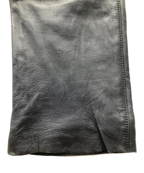 HARLEY-DAVIDSON（ハーレーダビッドソン）HARLEY-DAVIDSON (ハーレーダビッドソン) レザーパンツ ブラック サイズ:71cm (W28)の古着・服飾アイテム