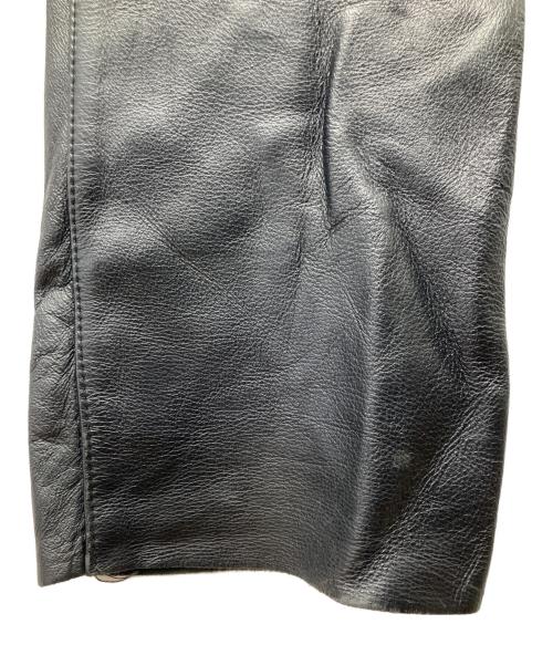 HARLEY-DAVIDSON（ハーレーダビッドソン）HARLEY-DAVIDSON (ハーレーダビッドソン) レザーパンツ ブラック サイズ:71cm (W28)の古着・服飾アイテム