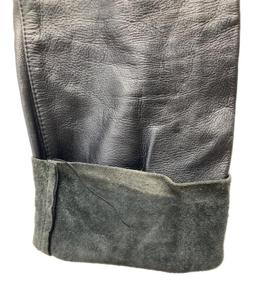 HARLEY-DAVIDSON（ハーレーダビッドソン）HARLEY-DAVIDSON (ハーレーダビッドソン) レザーパンツ ブラック サイズ:71cm (W28)の古着・服飾アイテム
