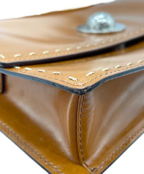 CELINE（セリーヌ）CELINE (セリーヌ) ショルダーバッグ ブラウンの古着・服飾アイテム