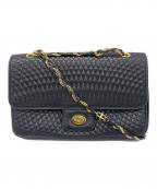 BALLYバリー）の古着「チェーンショルダーバッグ」｜ブラック