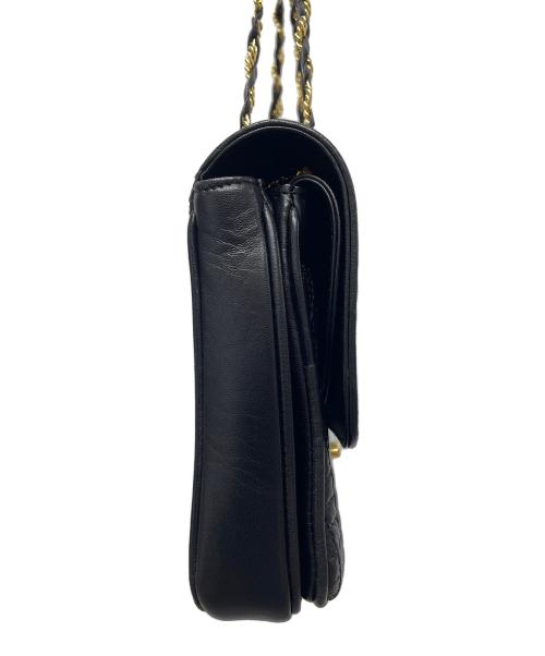 BALLY（バリー）BALLY (バリー) チェーンショルダーバッグ ブラックの古着・服飾アイテム