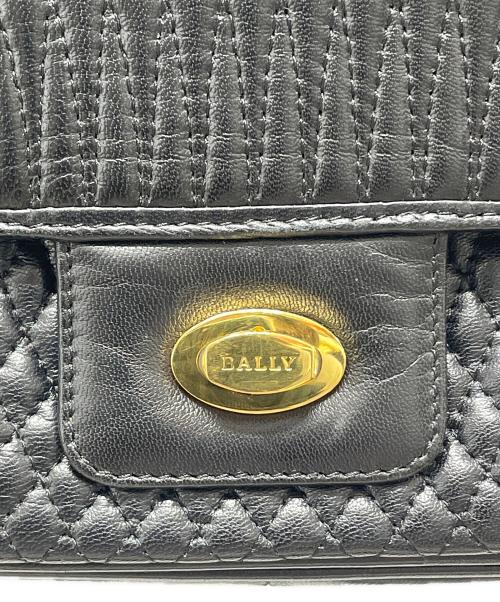BALLY（バリー）BALLY (バリー) チェーンショルダーバッグ ブラックの古着・服飾アイテム