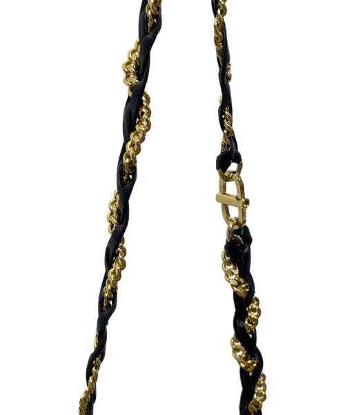 BALLY（バリー）BALLY (バリー) チェーンショルダーバッグ ブラックの古着・服飾アイテム