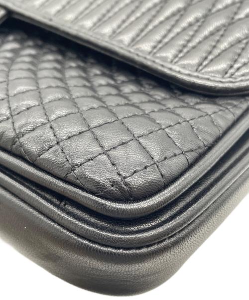 BALLY（バリー）BALLY (バリー) チェーンショルダーバッグ ブラックの古着・服飾アイテム