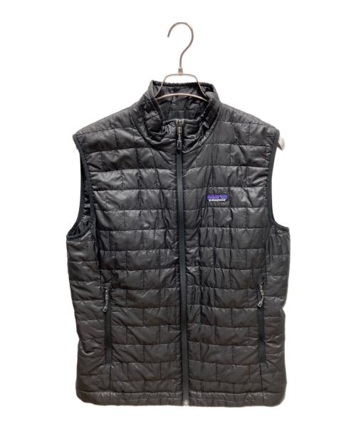 Patagonia（パタゴニア）Patagonia (パタゴニア) 中綿ベスト ブラック サイズ:Mの古着・服飾アイテム