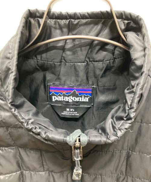 Patagonia（パタゴニア）Patagonia (パタゴニア) 中綿ベスト ブラック サイズ:Mの古着・服飾アイテム