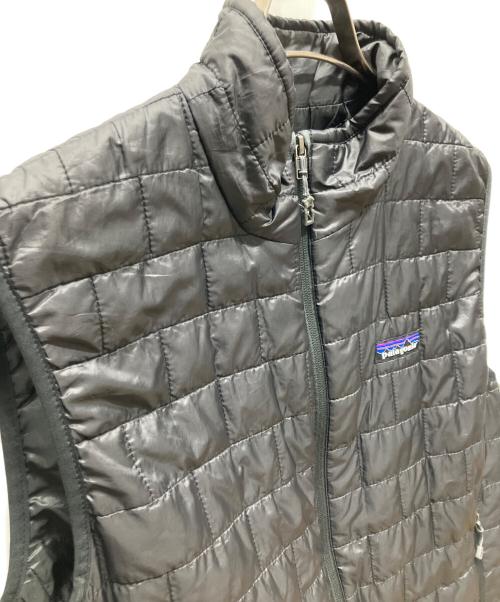 Patagonia（パタゴニア）Patagonia (パタゴニア) 中綿ベスト ブラック サイズ:Mの古着・服飾アイテム
