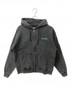 SUPPLIERサプライヤー）の古着「ジップパーカー」｜ブラック