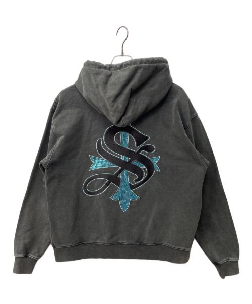 SUPPLIER（サプライヤー）SUPPLIER (サプライヤー) ジップパーカー ブラック サイズ:Mの古着・服飾アイテム