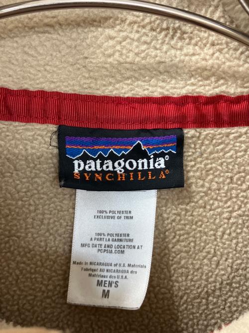 Patagonia（パタゴニア）Patagonia (パタゴニア) 25450　フリースジャケット ベージュ サイズ:Mの古着・服飾アイテム
