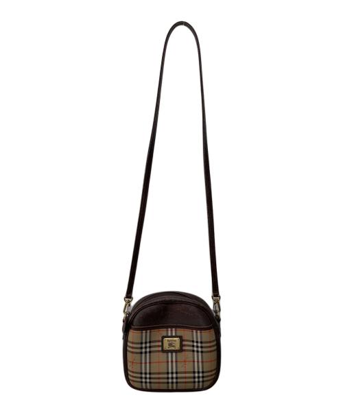 Burberry's（バーバリー）Burberry's (バーバリー) ショルダーバッグ ブラウンの古着・服飾アイテム