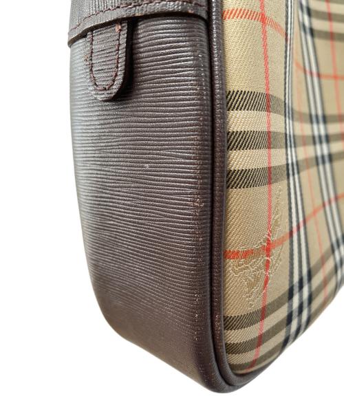 Burberry's（バーバリー）Burberry's (バーバリー) ショルダーバッグ ブラウンの古着・服飾アイテム