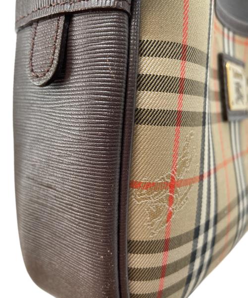 Burberry's（バーバリー）Burberry's (バーバリー) ショルダーバッグ ブラウンの古着・服飾アイテム