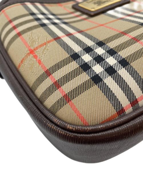 Burberry's（バーバリー）Burberry's (バーバリー) ショルダーバッグ ブラウンの古着・服飾アイテム