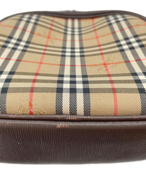 Burberry's（バーバリー）Burberry's (バーバリー) ショルダーバッグ ブラウンの古着・服飾アイテム