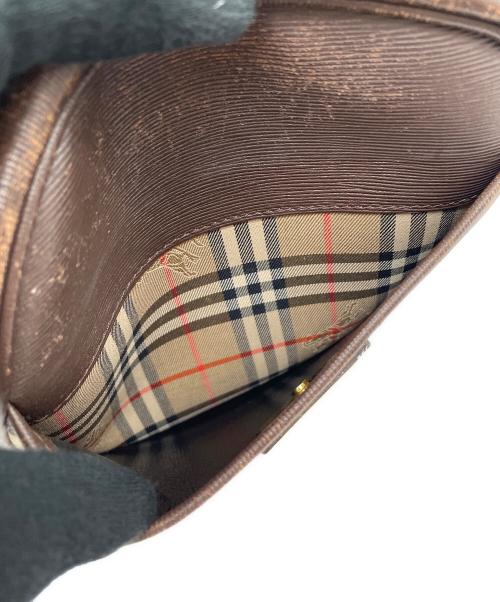 Burberry's（バーバリー）Burberry's (バーバリー) ショルダーバッグ ブラウンの古着・服飾アイテム
