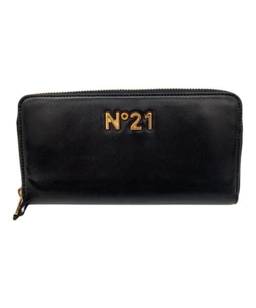 N°21（ヌメロヴェントゥーノ）N°21 (ヌメロヴェントゥーノ) 長財布 ブラックの古着・服飾アイテム