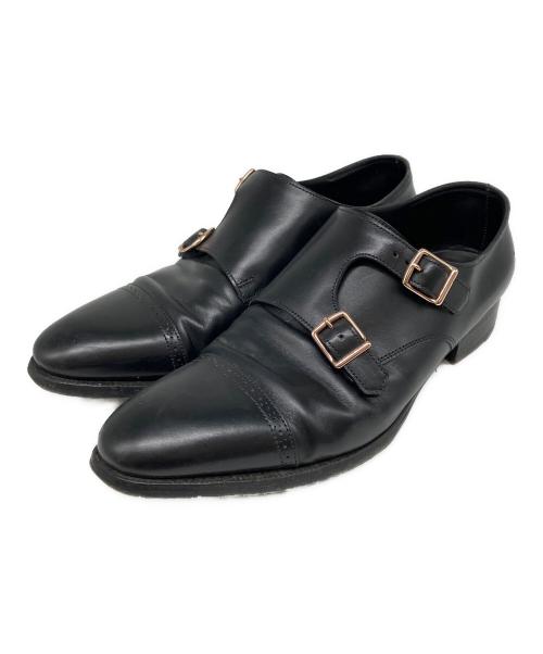 JOHN LOBB（ジョンロブ）JOHN LOBB (ジョンロブ) モンクストラップシューズ　camborne ブラック サイズ:24.5の古着・服飾アイテム