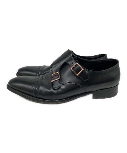 JOHN LOBB（ジョンロブ）JOHN LOBB (ジョンロブ) モンクストラップシューズ　camborne ブラック サイズ:24.5の古着・服飾アイテム