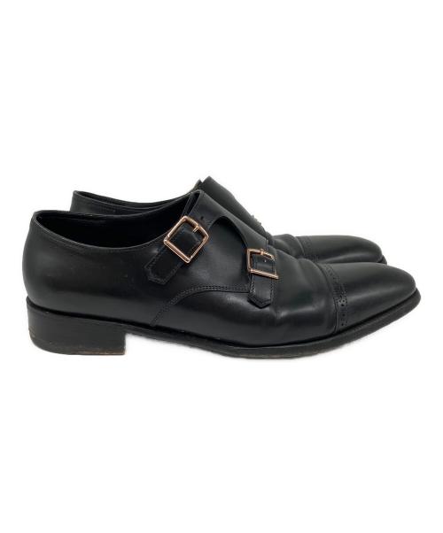 JOHN LOBB（ジョンロブ）JOHN LOBB (ジョンロブ) モンクストラップシューズ　camborne ブラック サイズ:24.5の古着・服飾アイテム