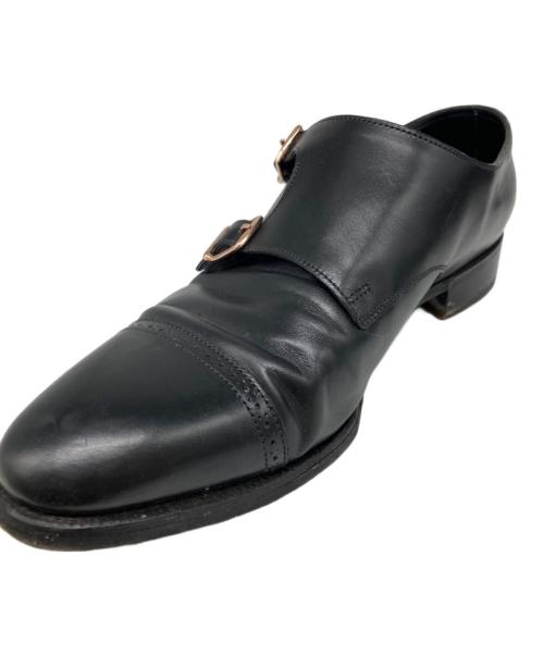 JOHN LOBB（ジョンロブ）JOHN LOBB (ジョンロブ) モンクストラップシューズ　camborne ブラック サイズ:24.5の古着・服飾アイテム