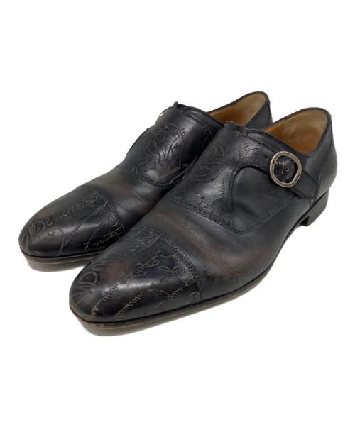Berluti（ベルルッティ）Berluti (ベルルッティ) モンクストラップシューズ ブラック サイズ:25の古着・服飾アイテム