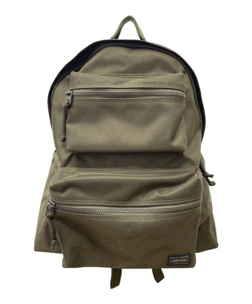 PORTER（ポーター）PORTER (ポーター) UNIT DAYPACK オリーブの古着・服飾アイテム