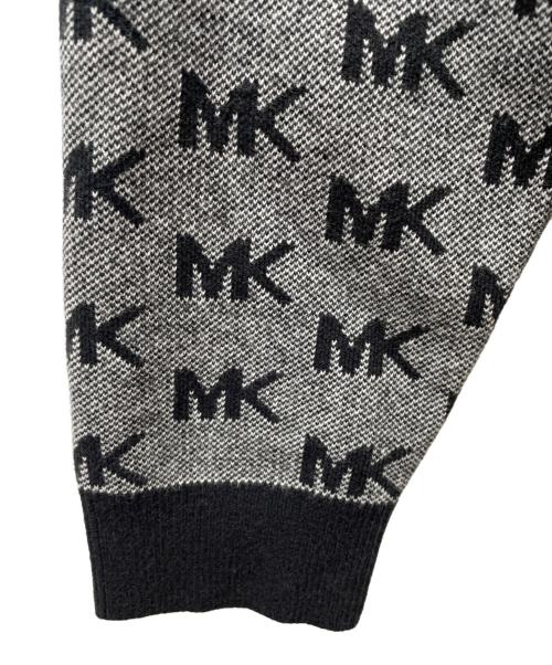 MICHAEL KORS（マイケル・コース）MICHAEL KORS (マイケル・コース) カーディガン グレー×ブラック サイズ:M 未使用品の古着・服飾アイテム