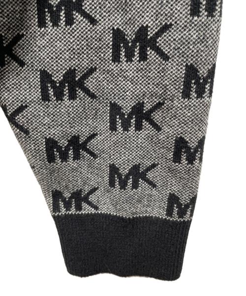MICHAEL KORS（マイケル・コース）MICHAEL KORS (マイケル・コース) カーディガン グレー×ブラック サイズ:M 未使用品の古着・服飾アイテム