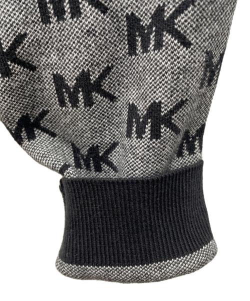 MICHAEL KORS（マイケル・コース）MICHAEL KORS (マイケル・コース) カーディガン グレー×ブラック サイズ:M 未使用品の古着・服飾アイテム