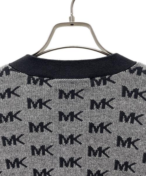 MICHAEL KORS（マイケル・コース）MICHAEL KORS (マイケル・コース) カーディガン グレー×ブラック サイズ:M 未使用品の古着・服飾アイテム