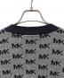 中古・古着 MICHAEL KORS (マイケル・コース) カーディガン グレー×ブラック サイズ:M 未使用品：5000円