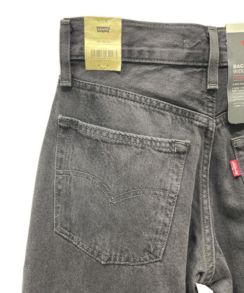 LEVI'S（リーバイス）LEVI'S (リーバイス) BAGGY DAD WIDE LEG ブラック サイズ:W23 未使用品の古着・服飾アイテム