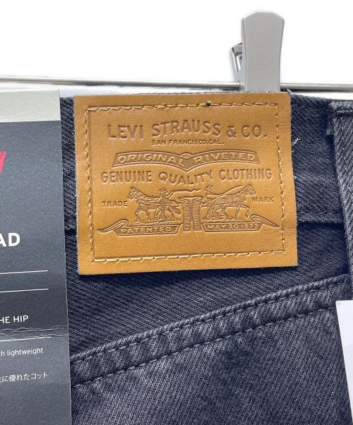 LEVI'S（リーバイス）LEVI'S (リーバイス) BAGGY DAD WIDE LEG ブラック サイズ:W23 未使用品の古着・服飾アイテム