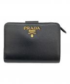 PRADAプラダ）の古着「サフィアーノメタル」｜ブラック