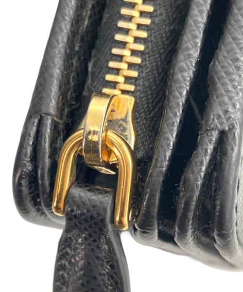 PRADA（プラダ）PRADA (プラダ) サフィアーノメタル ブラックの古着・服飾アイテム